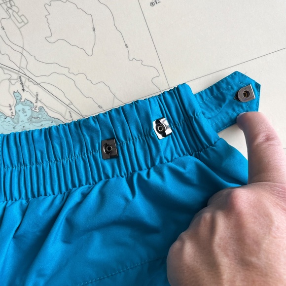 Vintage 90s Bright Blue Columbia Snow Pants - Picture 7 of 10